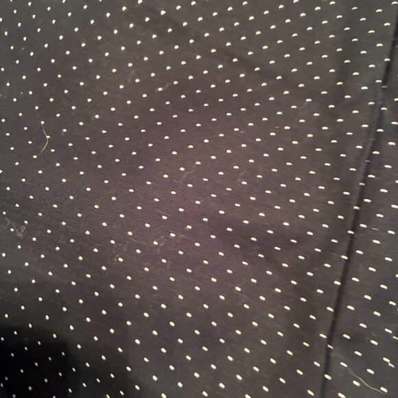 Dalia Navy Blue with white poke-a-dot Cropped Pants - EUC - Picture 3 of 9